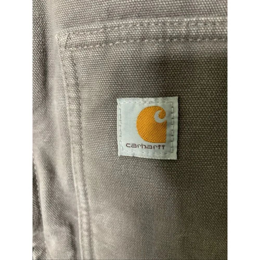 Carhartt sherpa vest mauve gray women's size medium - Picture 3 of 4